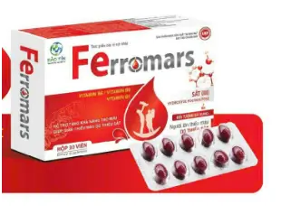Ferromars  DÙNG CHO: TRẺ EM, NGƯỜI LỚN, PHỤ NỮ CÓ THAI VÀ CHO CON BÚ THIẾU MÁU DO THIẾU SẮT